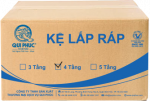 Kệ thẻ inox WIN lắp ráp 4 tầng